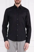 Λινό πουκάμισο Hanson | Regular Fit Joop! Jeans μαύρο