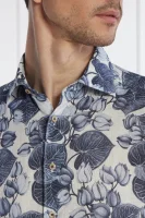 Λινό πουκάμισο | Slim Fit Stenströms μπλέ