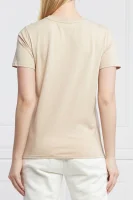 T-shirt SHINE | Regular Fit Calvin Klein μπεζ
