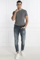T-shirt | Slim Fit Tommy Jeans γραφίτη