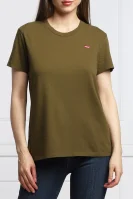 T-shirt PERFECT | Regular Fit Levi's χρώμα ελιάς