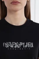 T-shirt S-KREIS | Regular Fit Napapijri μαύρο