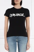 T-shirt Mini | Slim Fit Dsquared2 μαύρο