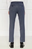 Κουστούμι P-Huge | Slim Fit | με την προσθήκη μαλλιού BOSS BLACK ναυτικό μπλε