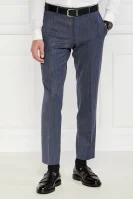 Κουστούμι P-Huge | Slim Fit | με την προσθήκη μαλλιού BOSS BLACK ναυτικό μπλε