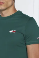 T-shirt | Slim Fit Tommy Jeans πράσινο