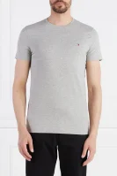 T-shirt | Slim Fit Tommy Hilfiger γκρί