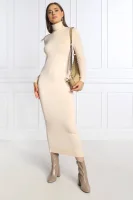 μάλλινη φούστα Calvin Klein κρεμώδες