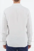 Λινό πουκάμισο Liam | Regular Fit BOSS BLACK γκρί