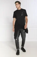 T-shirt | Regular Fit Philipp Plein μαύρο