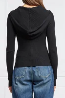 Πλεκτή ζακέτα | Slim Fit Tommy Jeans μαύρο