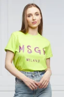 T-shirt | Regular Fit MSGM πράσινο