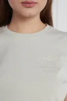 T-shirt | Regular Fit Aeronautica Militare μπεζ