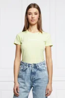 t-shirt new virginia | slim fit Pepe Jeans London πράσινο ασβέστη