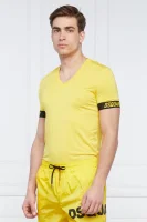 T-shirt | Slim Fit Dsquared2 κίτρινο