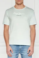 T-shirt | Regular Fit Pepe Jeans London μέντα