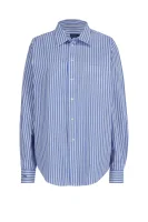 πουκάμισο 120s y/d stripe-lsl-sht | loose fit POLO RALPH LAUREN μπλέ