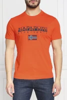 T-shirt s-ayas | Regular Fit Napapijri πορτοκαλί