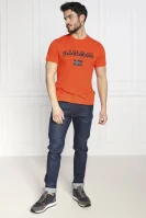 T-shirt s-ayas | Regular Fit Napapijri πορτοκαλί