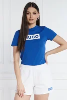 T-shirt Classic Tee_B | Regular Fit Hugo Blue μπλέ