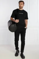 T-shirt | Comfort fit Calvin Klein μαύρο