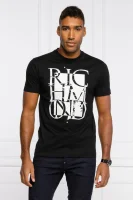 T-shirt OKLABIA | Relaxed fit John Richmond μαύρο
