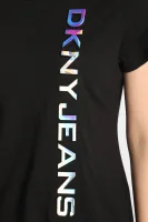 T-shirt | Regular Fit DKNY JEANS μαύρο