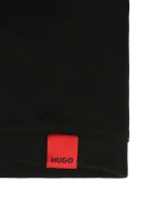 T-shirt Labelled | Regular Fit Hugo Bodywear μαύρο