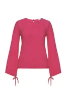 μετάξι μπλούζα confetto | regular fit MAX&Co. ροζ