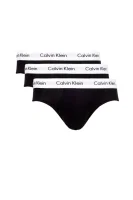 Slip 3pack Calvin Klein Underwear μαύρο