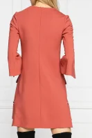 φούστα Elisabetta Franchi χρώμα ροδάκινου