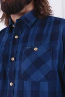 πουκάμισο albany | regular fit Pepe Jeans London ναυτικό μπλε