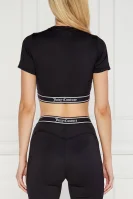 Μπλούζα | Cropped Fit Juicy Couture μαύρο