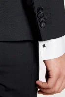 Μάλλινη σακάκι | Slim Fit Karl Lagerfeld μαύρο