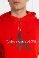 Μπλούζα | Regular Fit CALVIN KLEIN JEANS κόκκινο