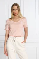 T-shirt | Regular Fit CALVIN KLEIN JEANS πουδραρισμένο ροζ