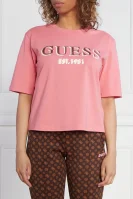 T-shirt BEULAH BOXY | Regular Fit GUESS ACTIVE ροζ