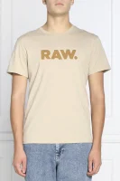 T-shirt Holorn r t | Regular Fit G- Star Raw μπεζ