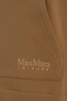 Μπλούζα | Regular Fit Max Mara Leisure καφέ