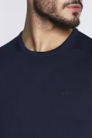 μάλλινος πουλόβερ | regular fit Calvin Klein ναυτικό μπλε