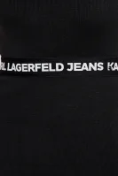 Φούστα Karl Lagerfeld Jeans μαύρο