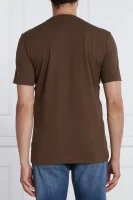 T-shirt Tiburt | Regular Fit BOSS BLACK καφέ