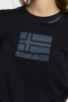 T-shirt SEOLL | Regular Fit Napapijri ναυτικό μπλε