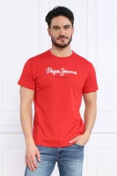 T-shirt eggo | Regular Fit Pepe Jeans London κόκκινο