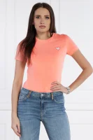 T-shirt | Slim Fit GUESS πορτοκαλί