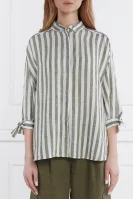 Λινό πουκάμισο | Oversize fit RIANI πράσινο