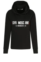 Μπλούζα | Regular Fit Love Moschino μαύρο