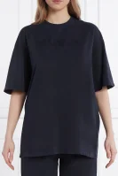 T-shirt Drisela | Oversize fit HUGO ναυτικό μπλε