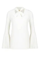 μετάξι μπλούζα | regular fit Michael Kors άσπρο