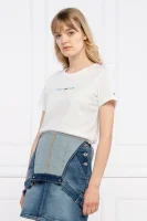 T-shirt | Slim Fit Tommy Jeans άσπρο